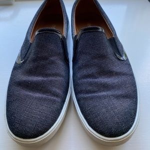 Jimmy Choo Metallic Slip-On Sneakers